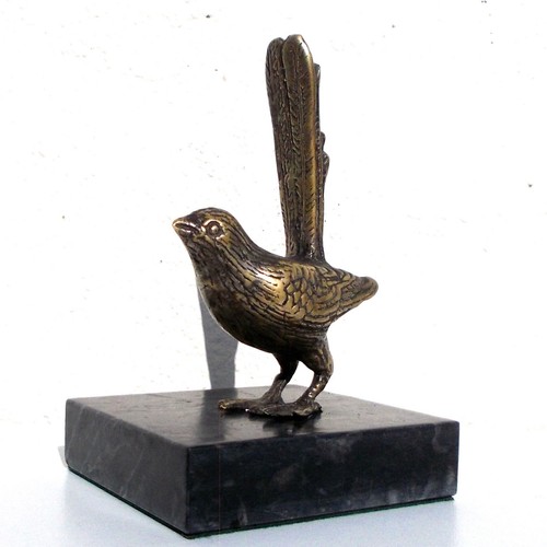 Statuette bronze oiseau - statuette,