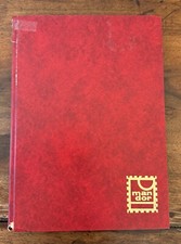 Album de timbres vide gd format (Mandor) 32 pages fond Noir (9 bandes/page)