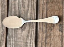 CUILLERE  INDIVIDUELLE A SAUCE  METAL ARGENTE CHRISTOFLE  BAGUETTE FIDELIO