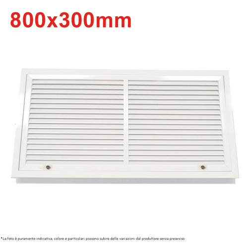 Grille reprise alu - grille, blanc