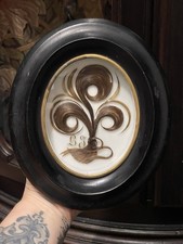 Cadre Reliquaire De Deuil En