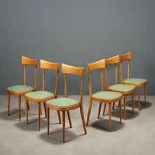 Chaises Vintage Hêtre Simili