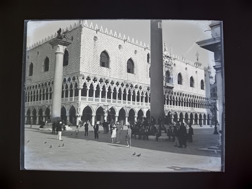 Plaque verre photo - photo, negatif