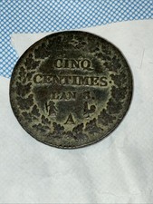 5 Centimes Dupré Grand Module