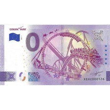 Billet Euro souvenir Europa Park 2025.