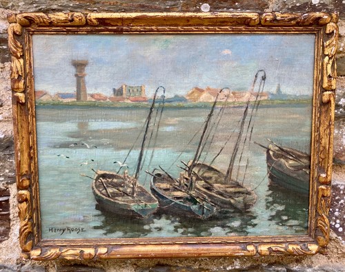 Tableau signé henry roose - tableau,