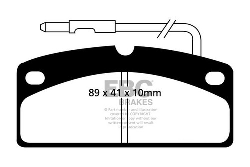 Ebc ultimax front - front, brake