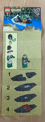 Lego vintage space police 6813