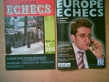 EUROPE-ECHECS : 5 € le numéro (122 numéros disponibles)