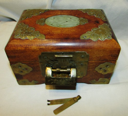 Boite bijoux chinoise bois - a,