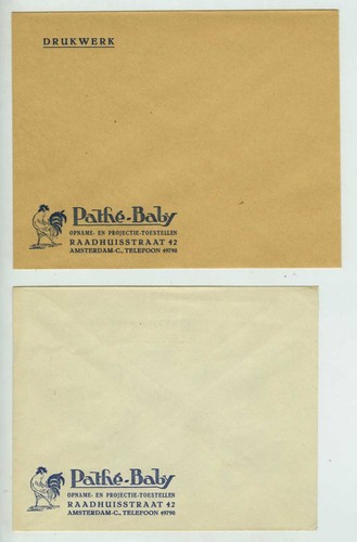 Pathé baby enveloppes vers - enveloppes,