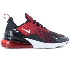 Nike Air Max 270 - Hommes Baskets Sneakers Chaussures Noir-Rouge AH8050-602 NEUF