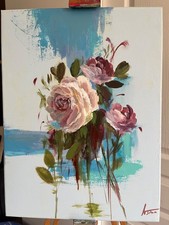 toile originale "Roses