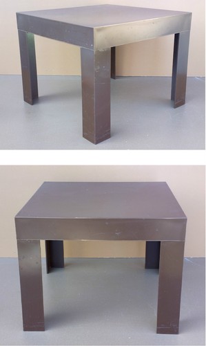 Table basse marron - , vintage