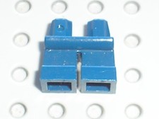 Jambes courtes Minifig LEGO short NavyBlue legs 41879 /set 10249 31053 10229 ...