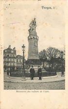 CP TROYES MONUMENT DES ENFANTS DE L'AUBE ANIME ZZ 6366