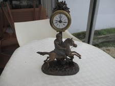 PENDULE DE BUREAU . XIX éme. A BALANCIER.