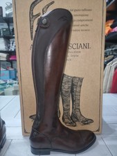 Alberto Fasciani Bottes Femme D'Équitation Marron Taille EU38 AF820