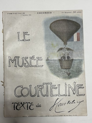 Lithographie montgolfiere