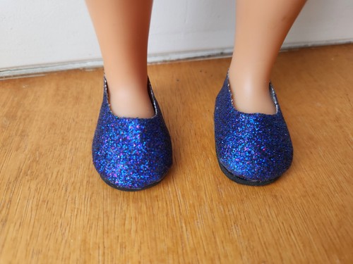 Chaussure bleu poupée - chaussure, paola