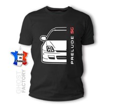 T-Shirt Honda prélude 5g noire JAPAN CARS