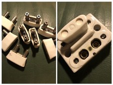 fusibles anciens porcelaine & un porte fusibles Legr& 3 porte fusibles plastique