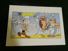 Astérix et Obélix, ex-libris format A4, Astérix chez les Pictes, année 2013