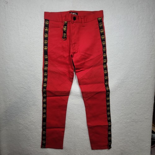 Legendary status red jeans - status,