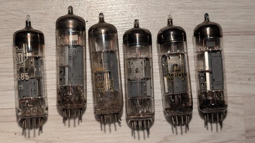 Lot tubes lampes - de, 6