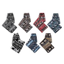 Sarouel Femme Yoga Thai Elephant Print Casual Boho Summer Yoga Pantalon