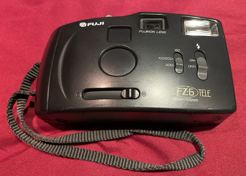 Appareil photo argentique fuji - photo,