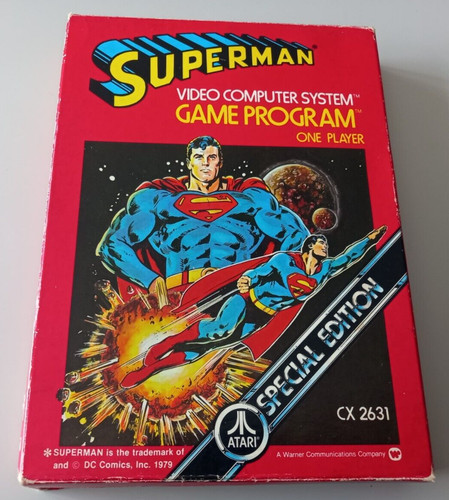 Jeu atari 2600 superman - atari, "superman"