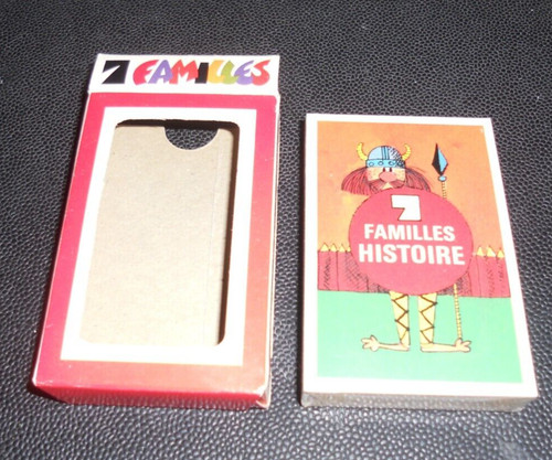 Ancien jeu cartes 7 - cartes,