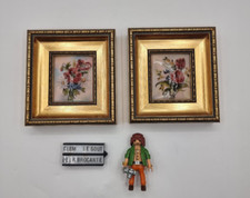 Lot de 2 cadres d’émaux d’art signés Pierre Bonnet Meilleur ouvrier de France.