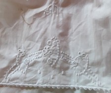 vIntage culotte PANTY short coton fin broderie mi#old clot