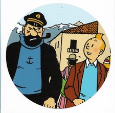 Tintin Plaque Métal