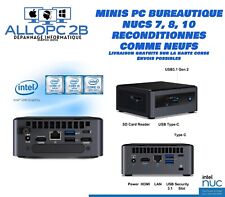 Minis Pc comme neufs, Intel NUC, à différents prix selon modèle