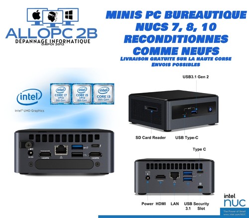 Minis comme neufs - pc, intel