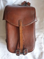 FONTE DE SELLE WH "PACKTASCHE 34" - CUIR FAUVE - 1941 - QUASI NEUVE ! Allemagne