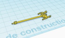 Barre de traction pour RAFALE