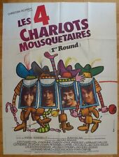 LES 4 CHARLOTS MOUSQUETAIRES