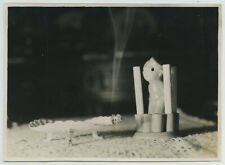 Groom porte-cigarettes et cendrier. Tabac. Années 30.