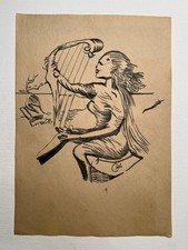 Salvador Dali Dessin sur
