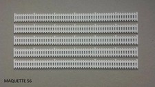ho lot 5 barrières blancs