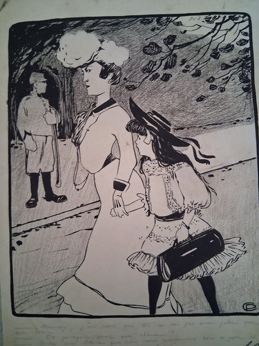 Dessin original signé charles - original,
