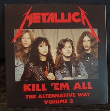 METALLICA "Kill'em All The Alternative Way Vol2" 7' Yellow Marble Vinyl