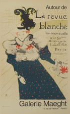 Henri DE TOULOUSE LAUTREC : La Revue blanche - Affiche originale