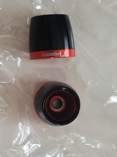 Embouts guidon rizoma - de, rouge