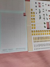 Divers décalcomanies camions pompiers entamés  1 43 eme