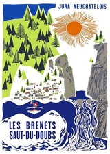 Affiche Poster Alpes Jura